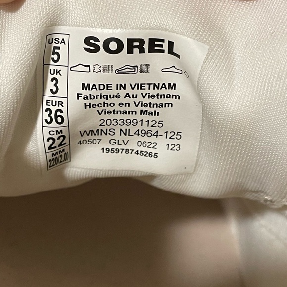 SOREL ONA™ 503 KNIT LOW SNEAKER. - Picture 7 of 7